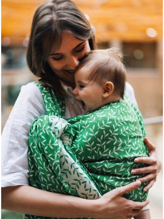 LennyLamb baby wrap – ergonomic and soft from birth to preschool
