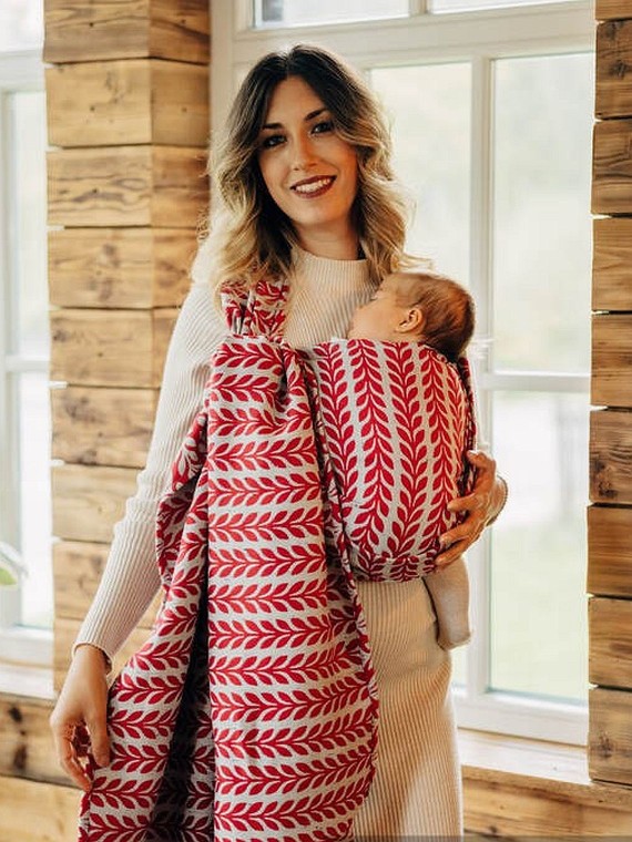 LennyLamb baby wrap – ergonomic and soft from birth to preschool