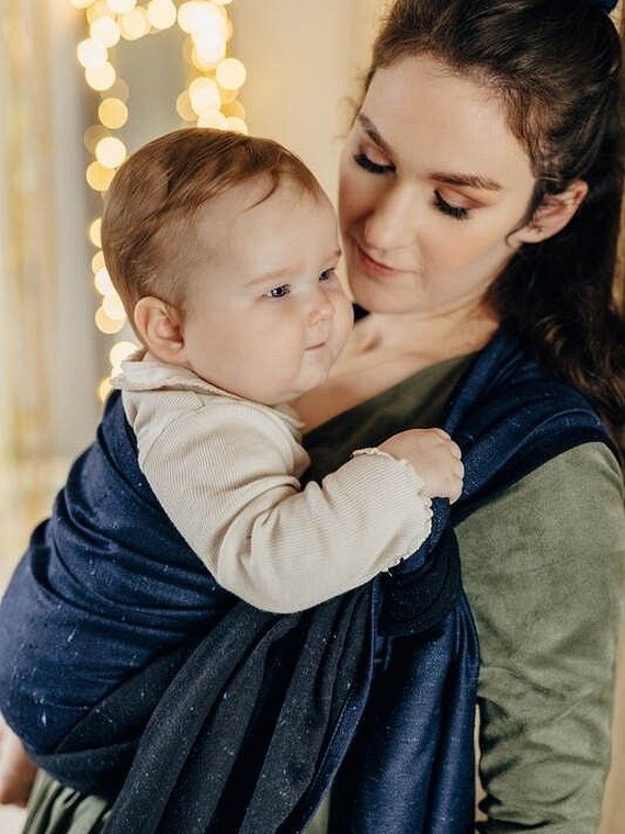 LennyLamb baby wrap – ergonomic and soft from birth to preschool