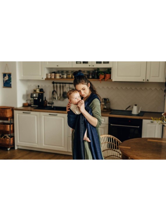 LennyLamb baby wrap – ergonomic and soft from birth to preschool