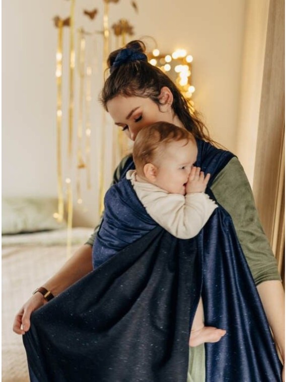 LennyLamb baby wrap – ergonomic and soft from birth to preschool