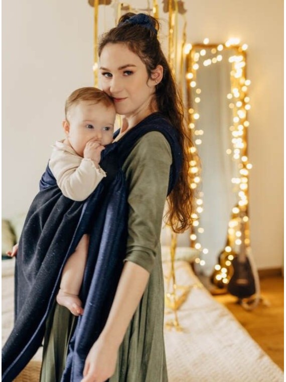 LennyLamb baby wrap – ergonomic and soft from birth to preschool