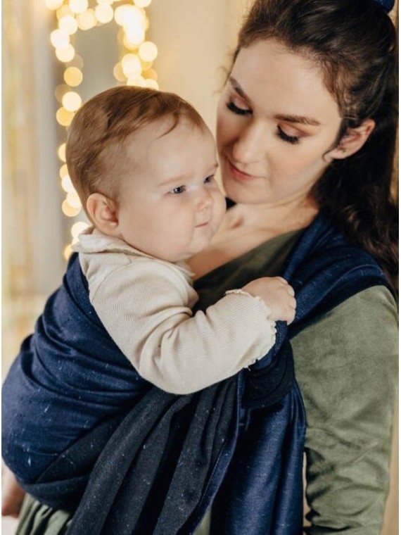 LennyLamb baby wrap – ergonomic and soft from birth to preschool