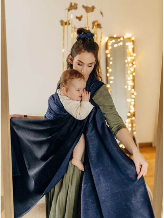 LennyLamb baby wrap – ergonomic and soft from birth to preschool