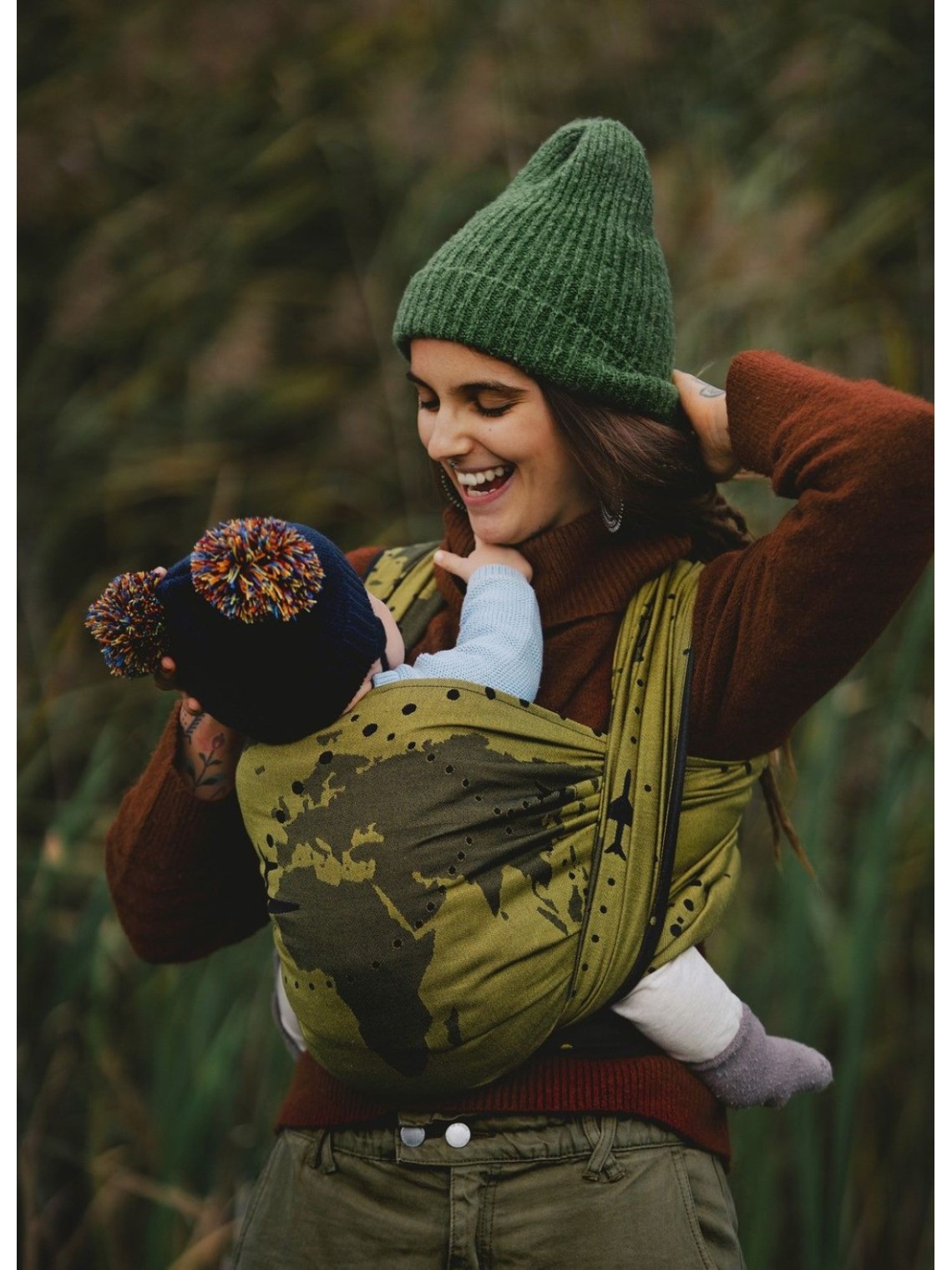Little Frog baby sling – breathable and affordable baby wrap