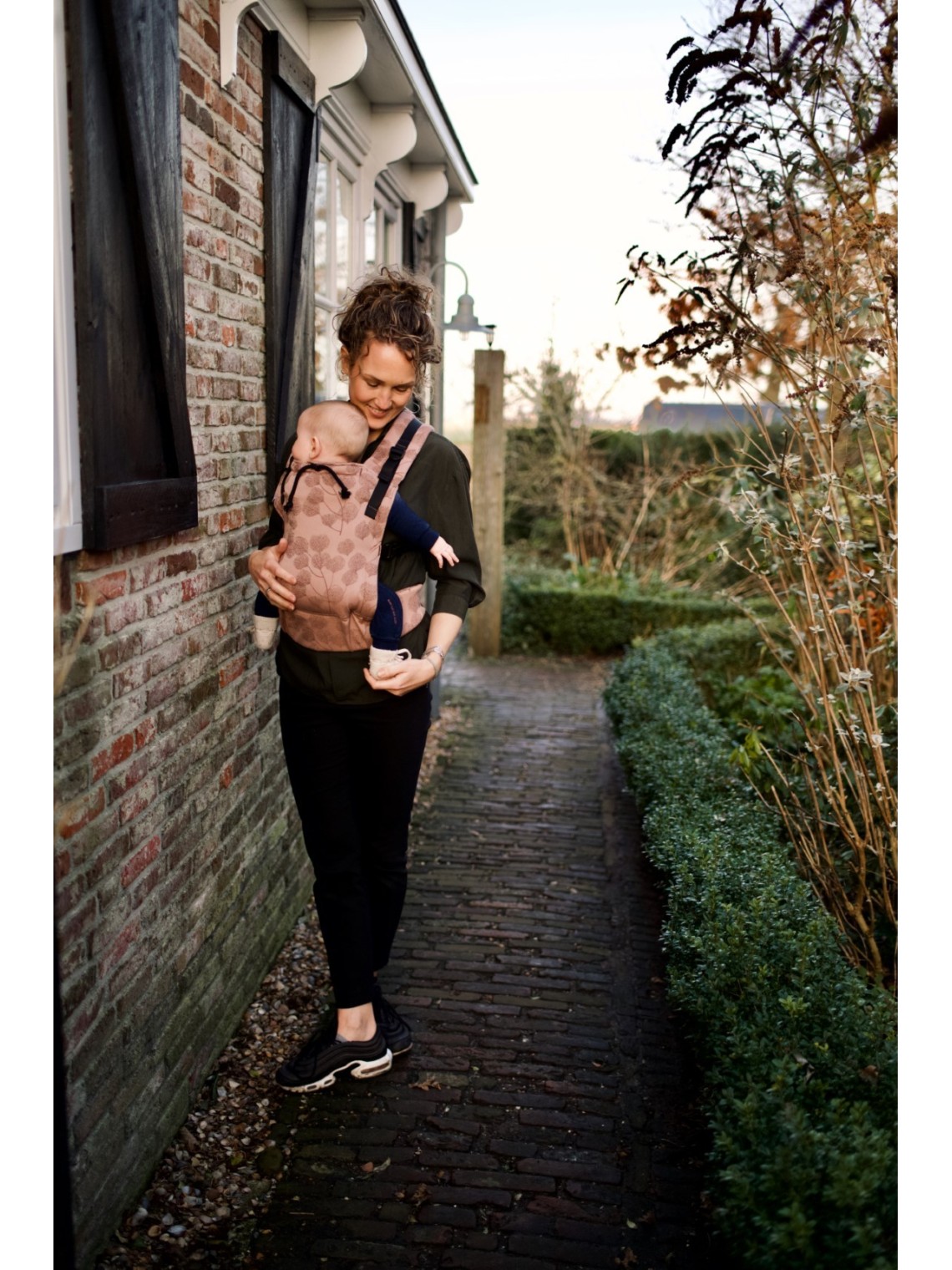 Pure Baby Love, Cross & Go, Leaves Rose Sand