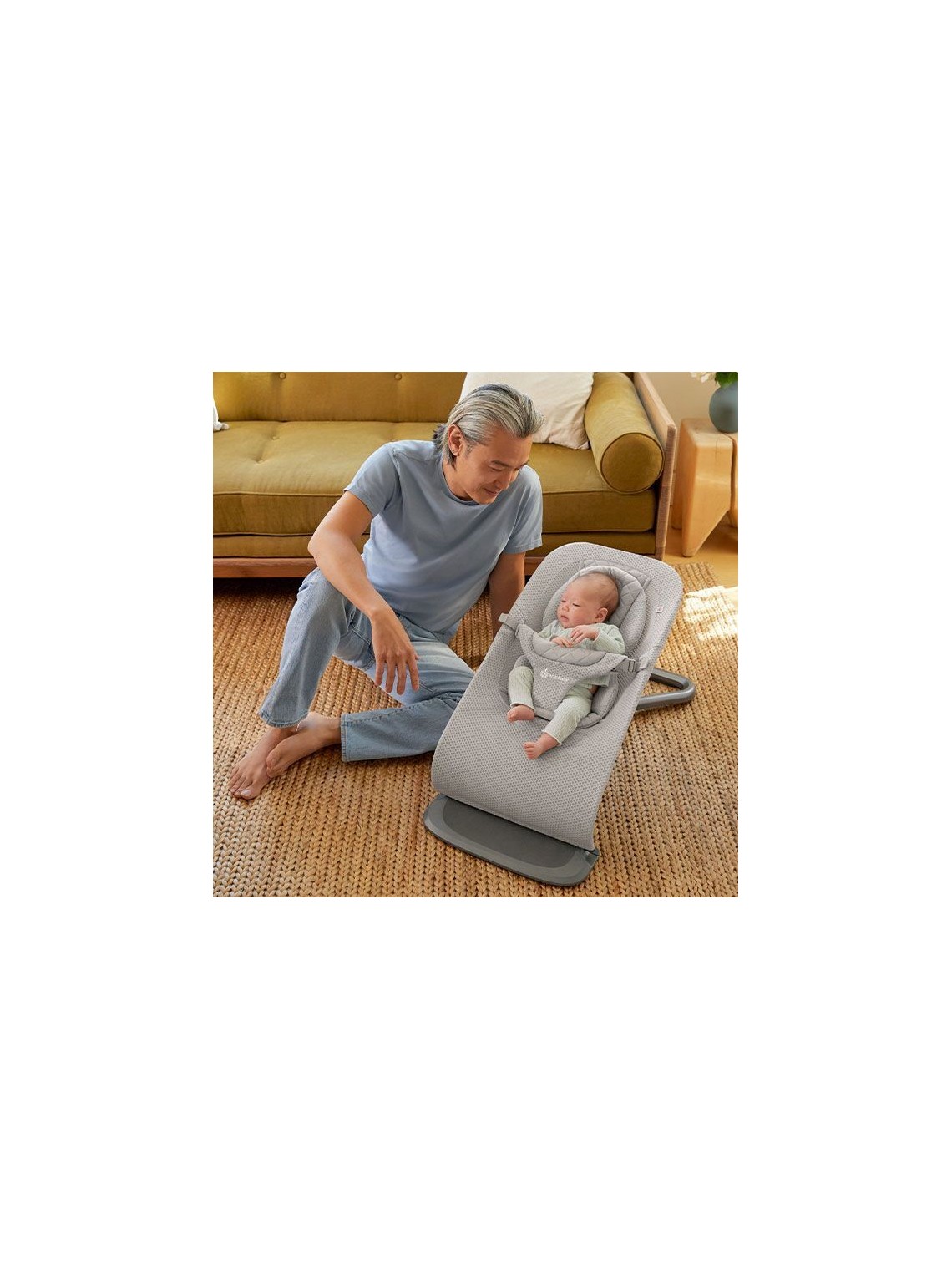 ERGOBABY EVOLVE MESH, Light grey Mesh ERGOBABY EVOLVE MESH, Light grey Mesh