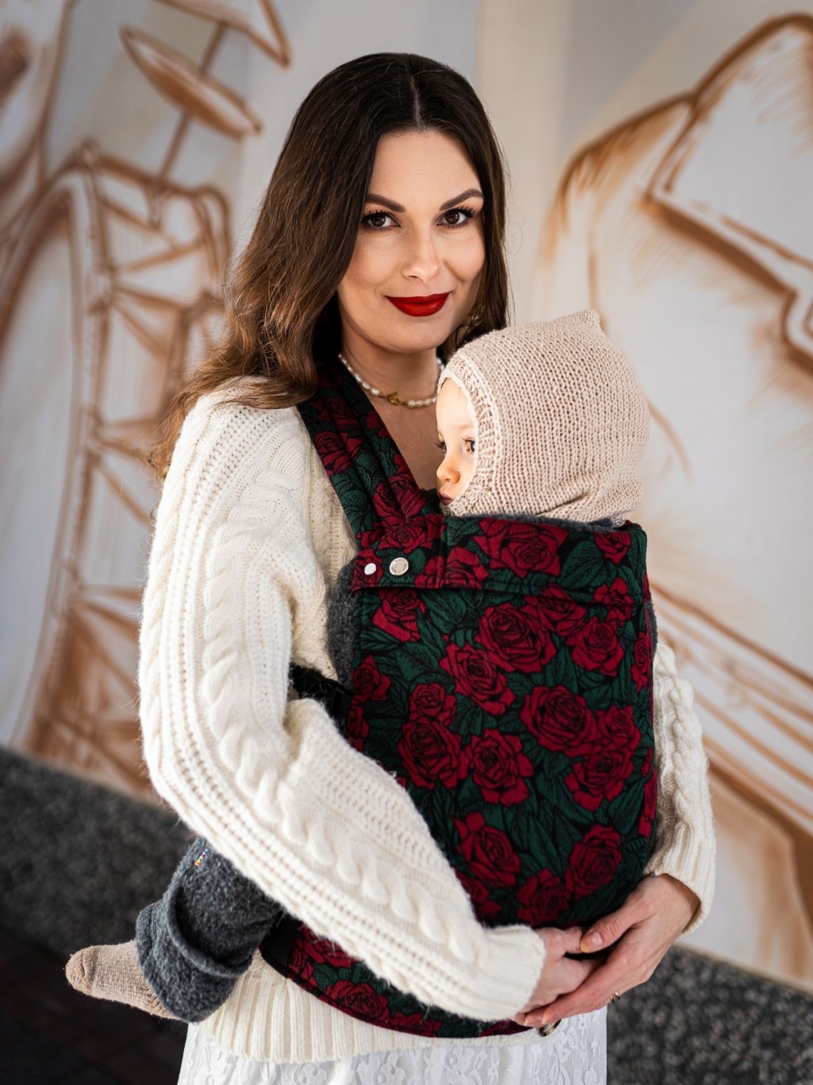 QUSY Standard, "SHE LIKE ROSES" (Tencel)