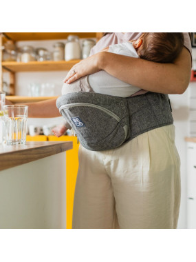 Beco Gemini Hip Carrier, Grey