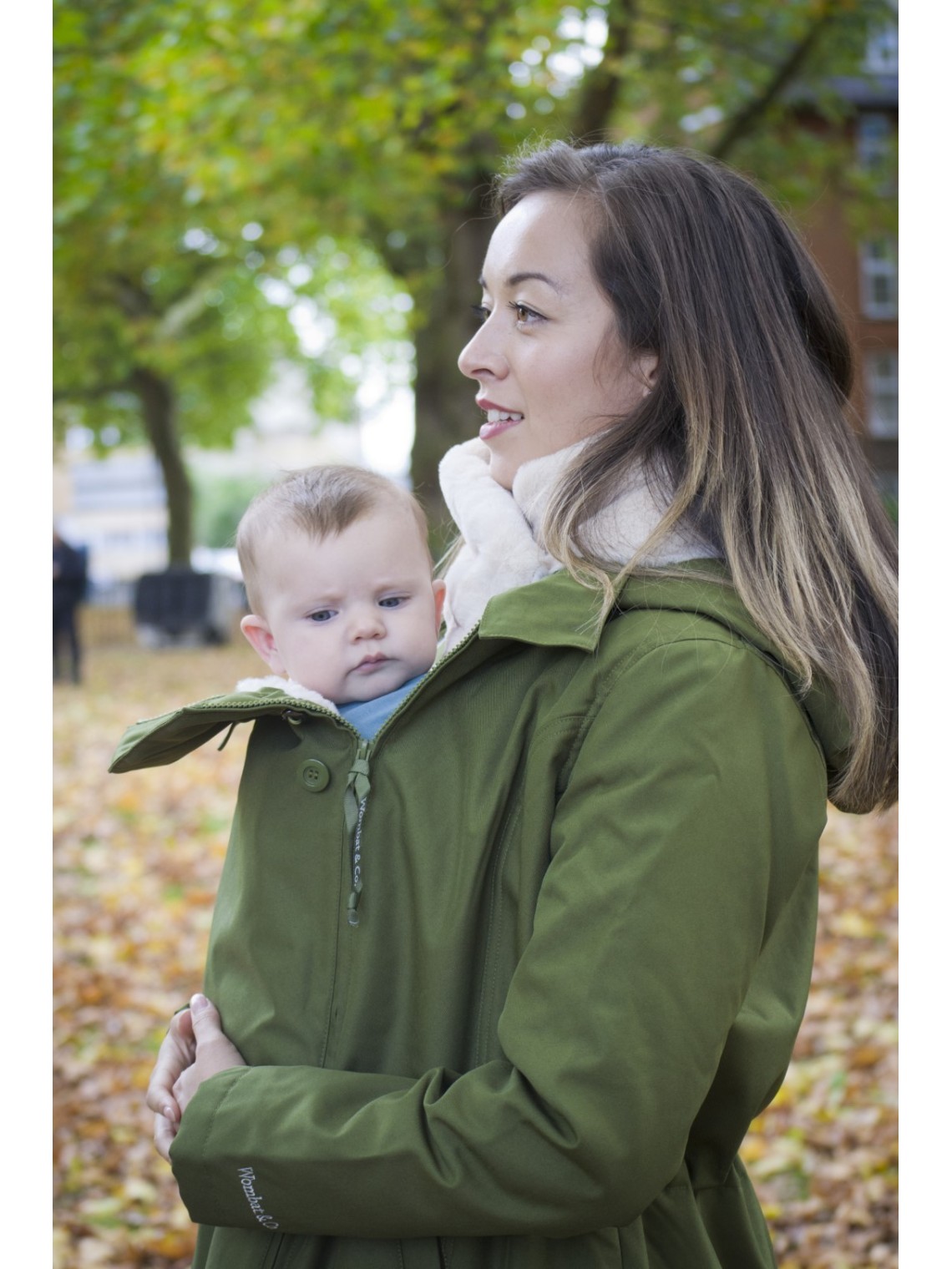 WALLABY, Forest Green - Beige