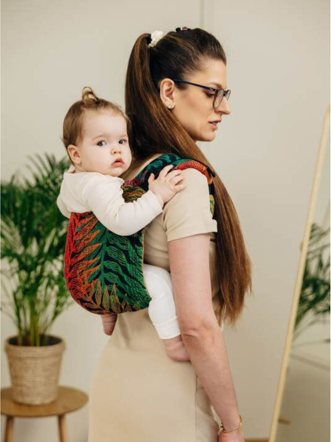 Lenny Buckle Onbuhimo PRO, Toddler, jacquard, (100% puuvill) - RAINFOREST - DIVERSE