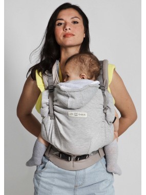 LOVE RADIUS HoodieCarrier 2 – ergonoomiline kandekott vastsündinule