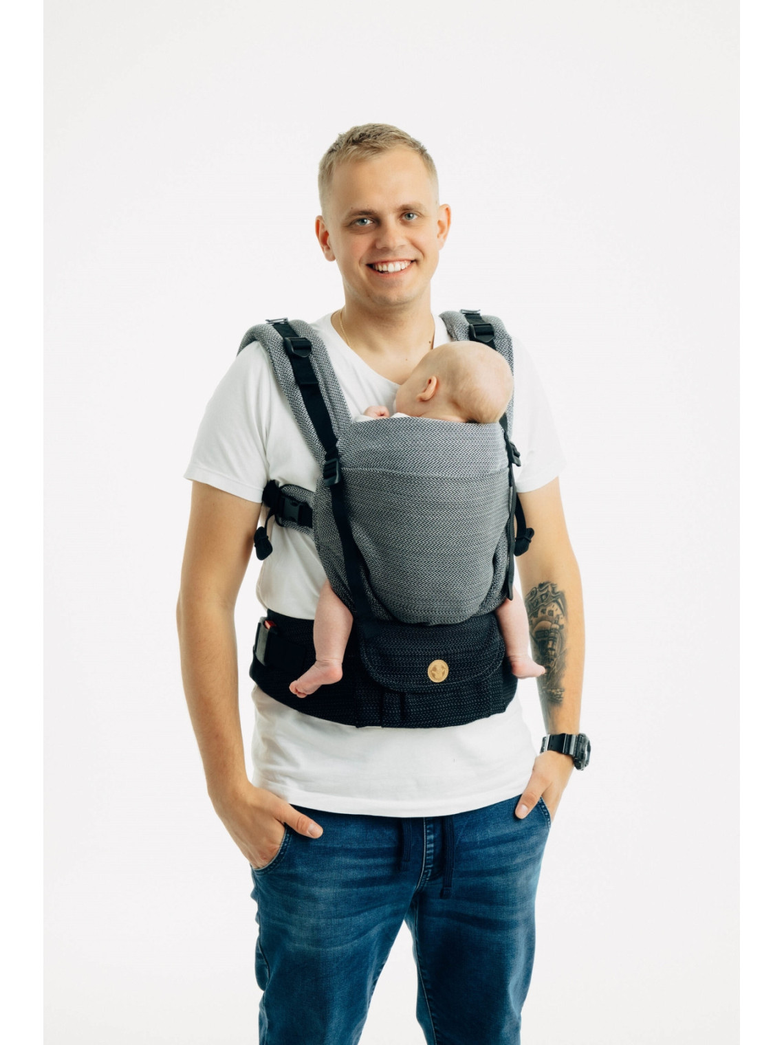 LennyUpGrade – adjustable ergonomic baby carrier from 3.5 to 20 kg