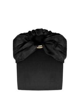 LOVE RADIUS No Knot Woven Wrap, Noir