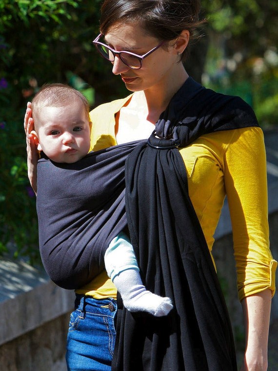 LOVE RADIUS No Knot Little Wrap, Anthracite/Noir