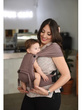 Neko Tiny – newborn baby carrier from 2.5 kg, made of stretchy wrap fabric Neko Tiny – newborn baby carrier from 2.5 kg, made of stretchy wrap fabric