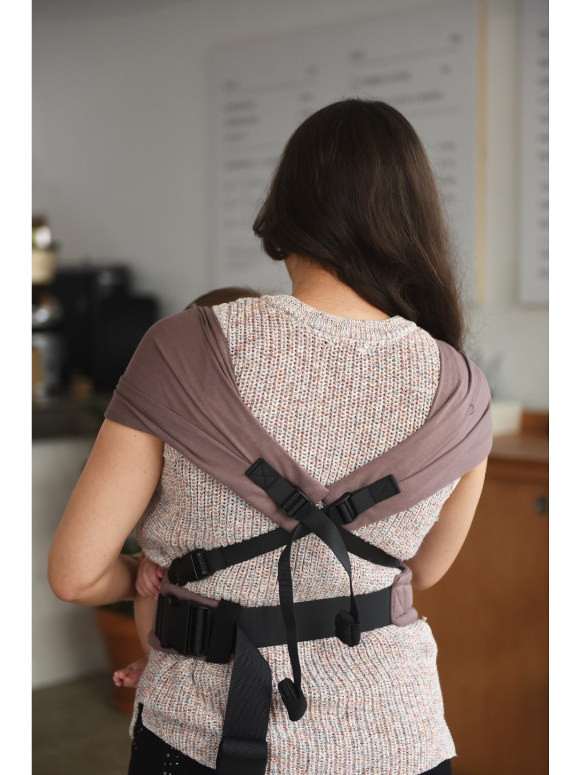 Neko Tiny – newborn baby carrier from 2.5 kg, made of stretchy wrap fabric Neko Tiny – newborn baby carrier from 2.5 kg, made of stretchy wrap fabric