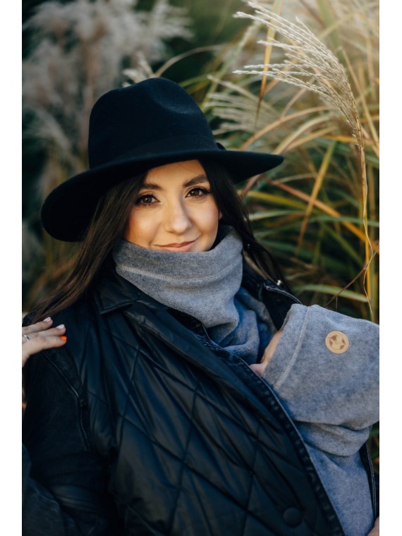 Double Turtleneck, Dark Grey