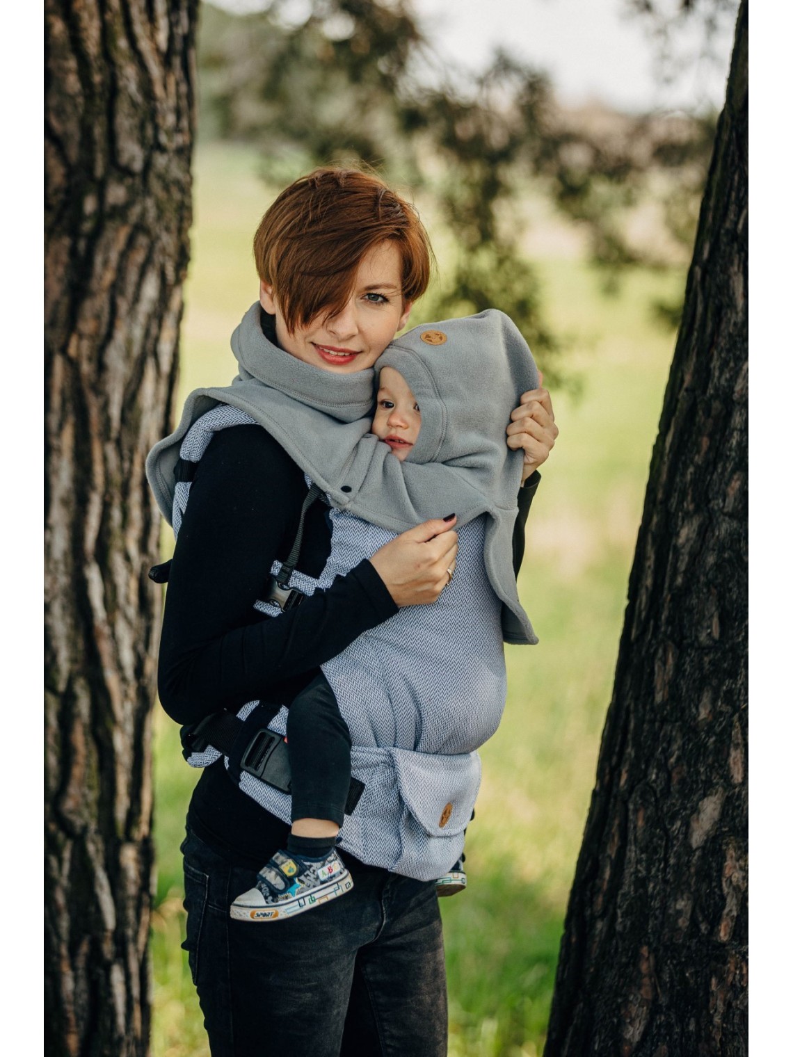Double Turtleneck, Grey Double Turtleneck, Grey