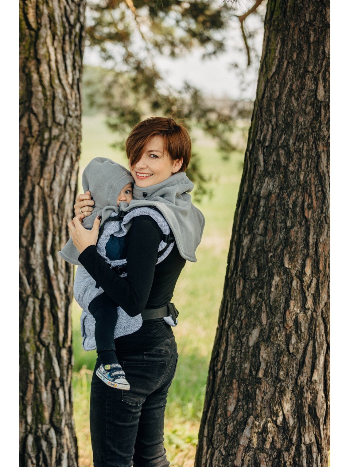 Double Turtleneck, Grey Double Turtleneck, Grey