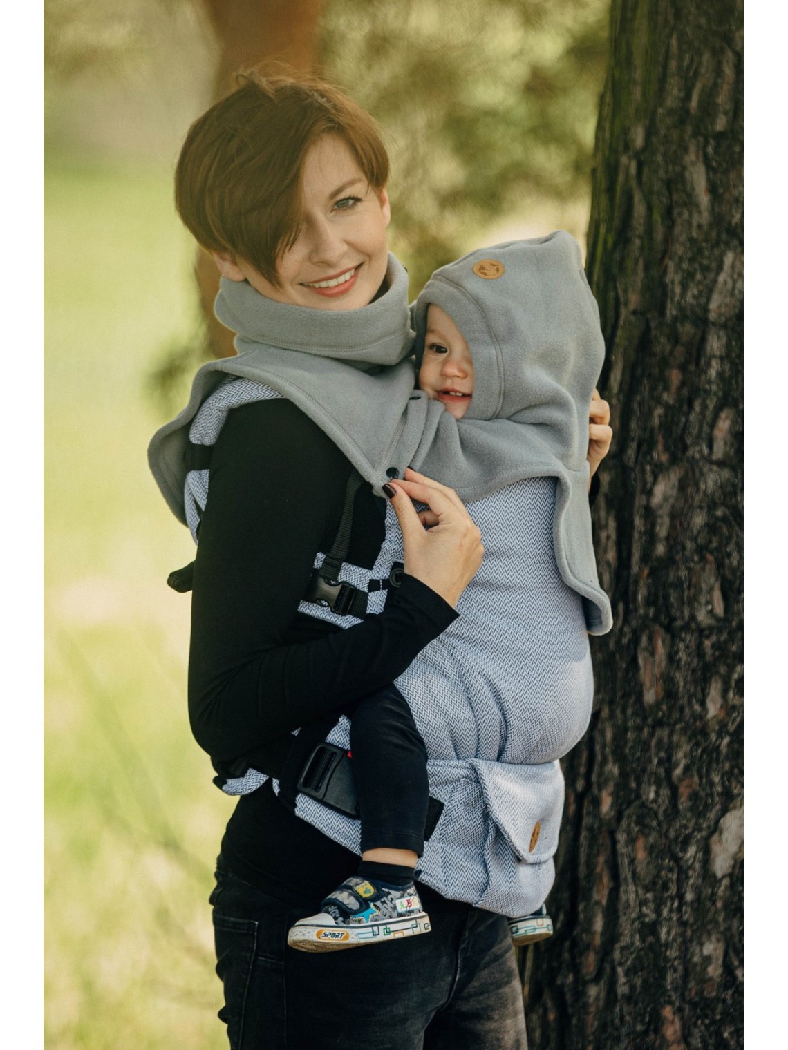 Double Turtleneck, Grey Double Turtleneck, Grey