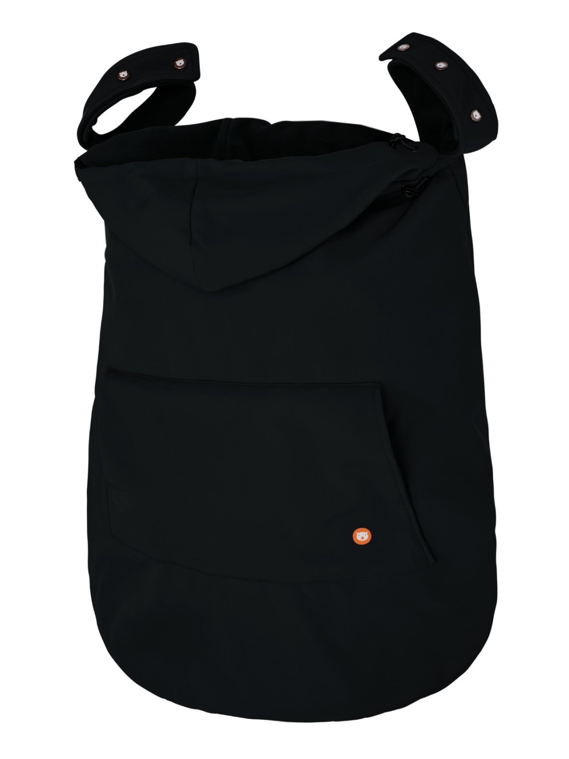 Wombat babywearing Shell Cover, Black